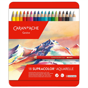Caran D'Ache Water Colour Supracolour Pencil Set
